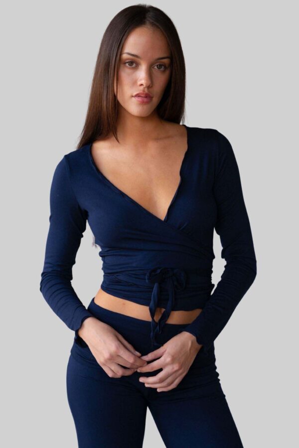 Kira Wrap Top